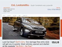 Tablet Screenshot of cnllocksmiths.com